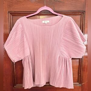 Madewell Flowy Ribbed Top